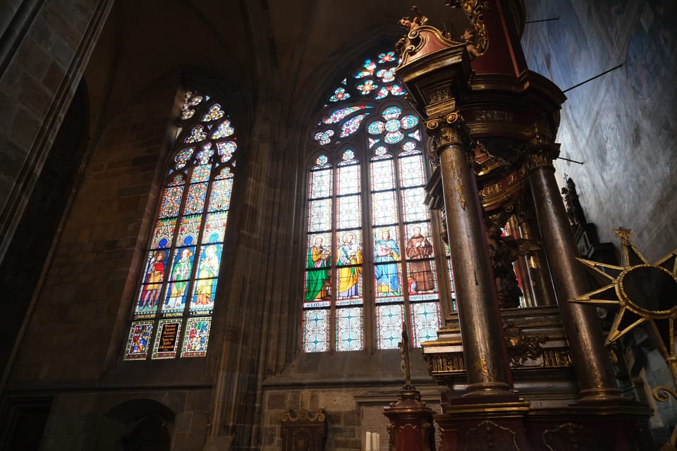 La cathédrale Saint-Guy | Photo: Bohumil Šimčík, Radio Prague Int. La cathédrale Saint-Guy | Photo: Bohumil Šimčík, Radio Prague Int.