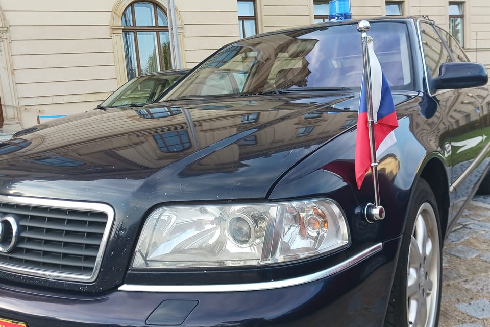 Audi A8 du président Václav Klaus | Photo: Lenka Žižková,  Radio Prague Int.