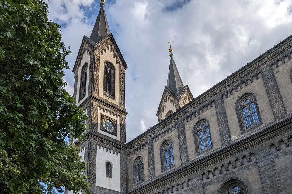 L’église Saints-Cyrille-et-Méthode de Karlín | Photo: Štěpánka Budková,  Radio Prague Int.