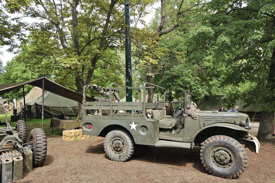 Véhicule militaires de l'armée américaine | Photo: Štěpánka Budková, Radio Prague Int. Véhicule militaires de l'armée américaine | Photo: Štěpánka Budková, Radio Prague Int.