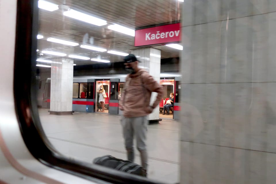 Le voyage par métro historique | Photo: Štěpánka Budková, Radio Prague Int. Le voyage par métro historique | Photo: Štěpánka Budková, Radio Prague Int.