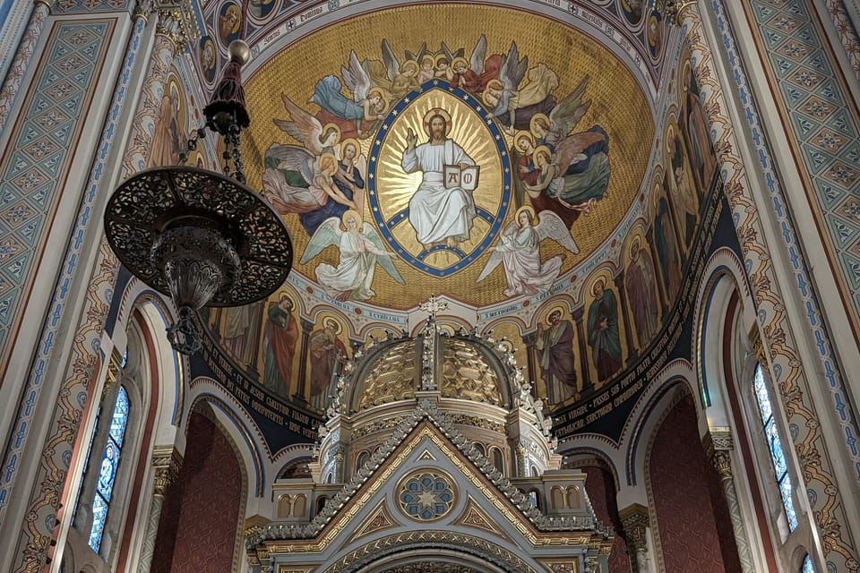 L’église Saints-Cyrille-et-Méthode de Karlín | Photo: Štěpánka Budková,  Radio Prague Int.