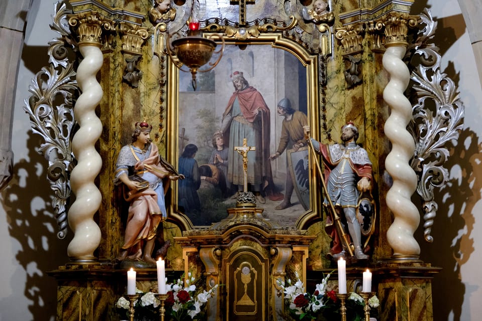 L’église Saint-Wenceslas à Nehvizdy | Photo: Bohumil Šimčík,  Radio Prague Int.
