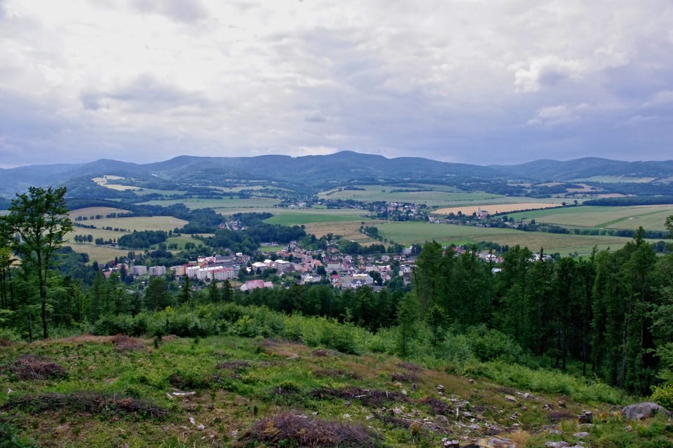 La vue sur les montagnes de Rychleby | Photo: Miroslav Kobza,  ČRo