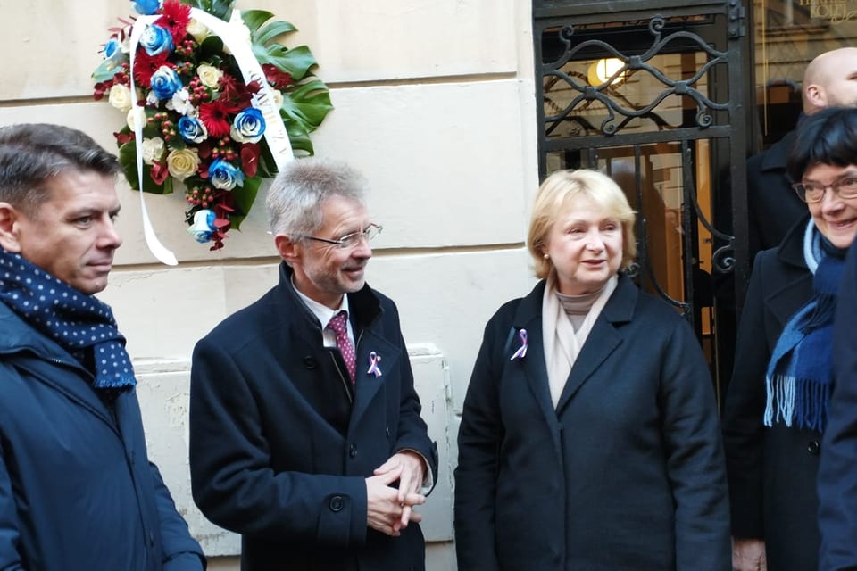 Le 17 novembre 2023 dans les rues de Prague | Photo: Igor Budykin, Radio Prague International Le 17 novembre 2023 dans les rues de Prague | Photo: Igor Budykin, Radio Prague International