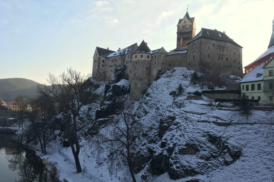 Château fort de Loket | Photo: Jana Strejčková,  ČRo
