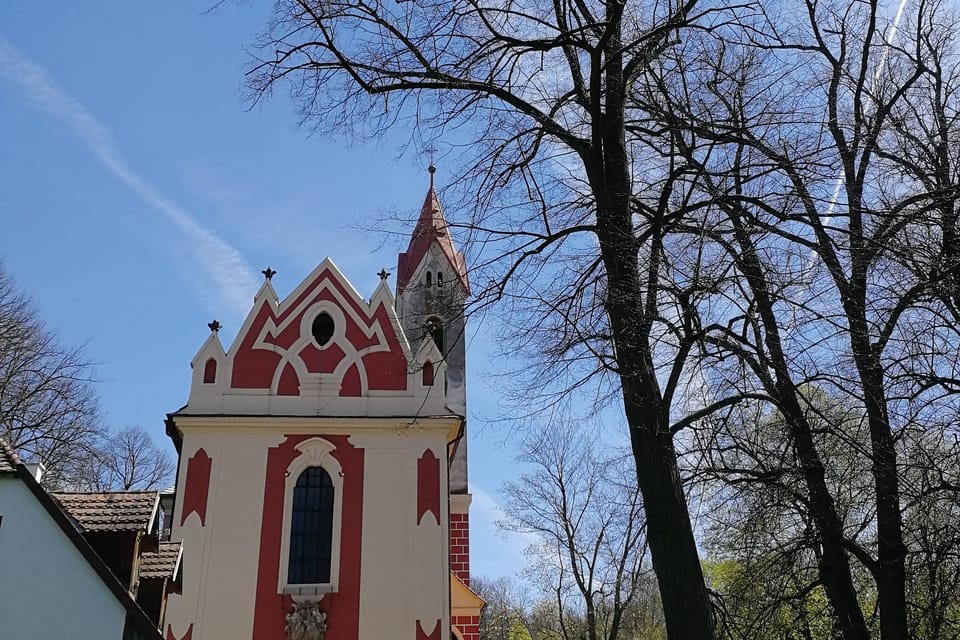 L’église Saint-Havel à Poříčí nad Sázavou | Photo: Štěpánka Budková, Radio Prague Int. L’église Saint-Havel à Poříčí nad Sázavou | Photo: Štěpánka Budková, Radio Prague Int.