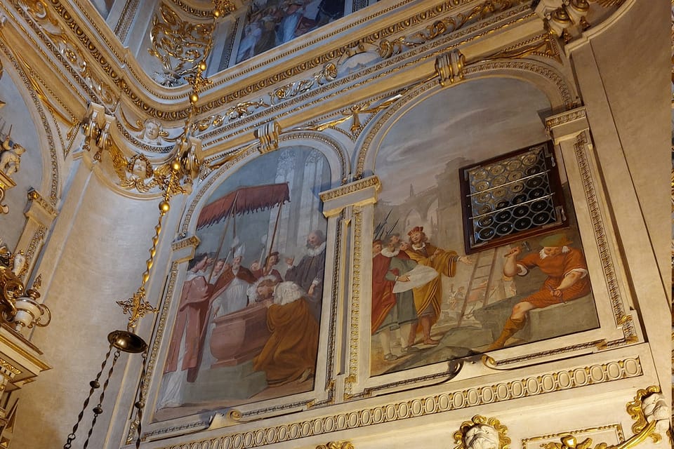 La chapelle Saint-Wenceslas au Palais Wallenstein | Photo: Štěpánka Budková, Radio Prague Int. La chapelle Saint-Wenceslas au Palais Wallenstein | Photo: Štěpánka Budková, Radio Prague Int.