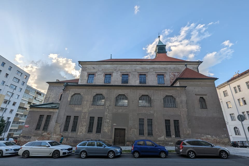 L’église Sainte-Anne à Prague-Žižkov | Photo: Štěpánka Budková, Radio Prague Int. L’église Sainte-Anne à Prague-Žižkov | Photo: Štěpánka Budková, Radio Prague Int.