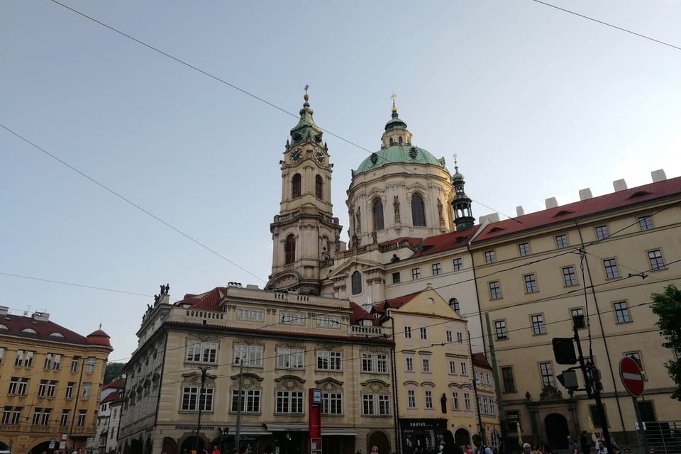 L’église Saint-Nicolas à Malá Strana, photo: Štěpánka Budková L’église Saint-Nicolas à Malá Strana, photo: Štěpánka Budková