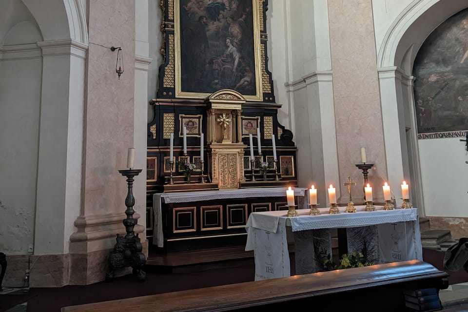 L’église Saint-Roch à Prague-Žižkov | Photo: Štěpánka Budková,  Radio Prague Int.