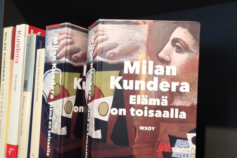 Bibliothèque Milan Kundera | Photo: Magdalena Hrozínková, Radio Prague Int. Bibliothèque Milan Kundera | Photo: Magdalena Hrozínková, Radio Prague Int.