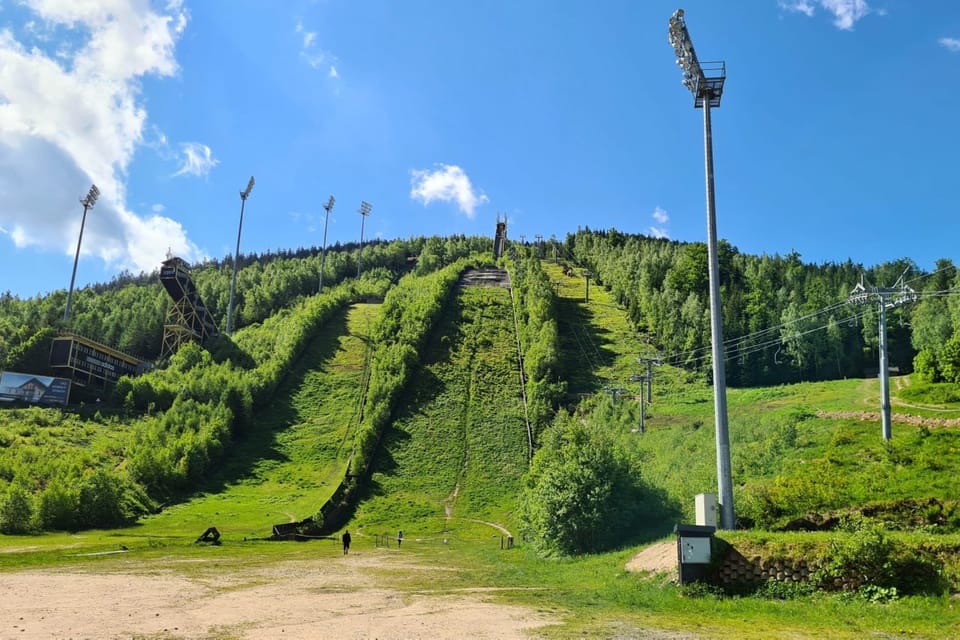 Les tremplins de saut à Harrachov | Photo: Michal Jemelka, ČRo Les tremplins de saut à Harrachov | Photo: Michal Jemelka, ČRo