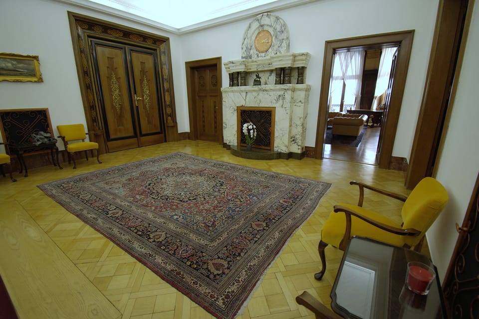 La villa Kramář | Photo: Ondřej Tomšů, Radio Prague Int. La villa Kramář | Photo: Ondřej Tomšů, Radio Prague Int.