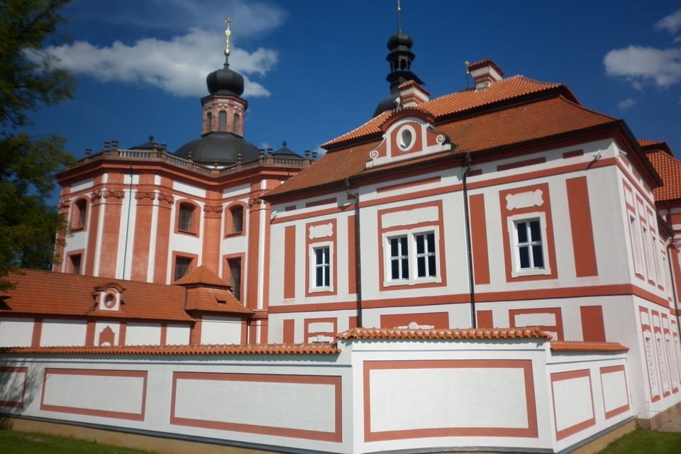 Le site de pèlerinage de Mariánská Týnice | Photo: Zdeňka Kuchyňová, Radio Prague Int. Le site de pèlerinage de Mariánská Týnice | Photo: Zdeňka Kuchyňová, Radio Prague Int.