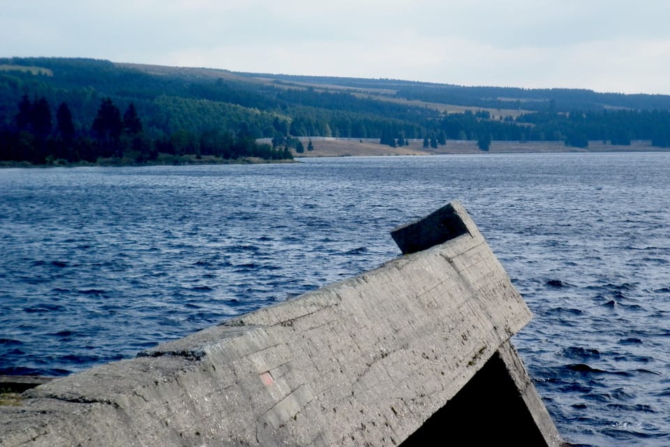 Le lac de barrage de Fláje | Photo: Zdeňka Kuchyňová,  Radio Prague Int.