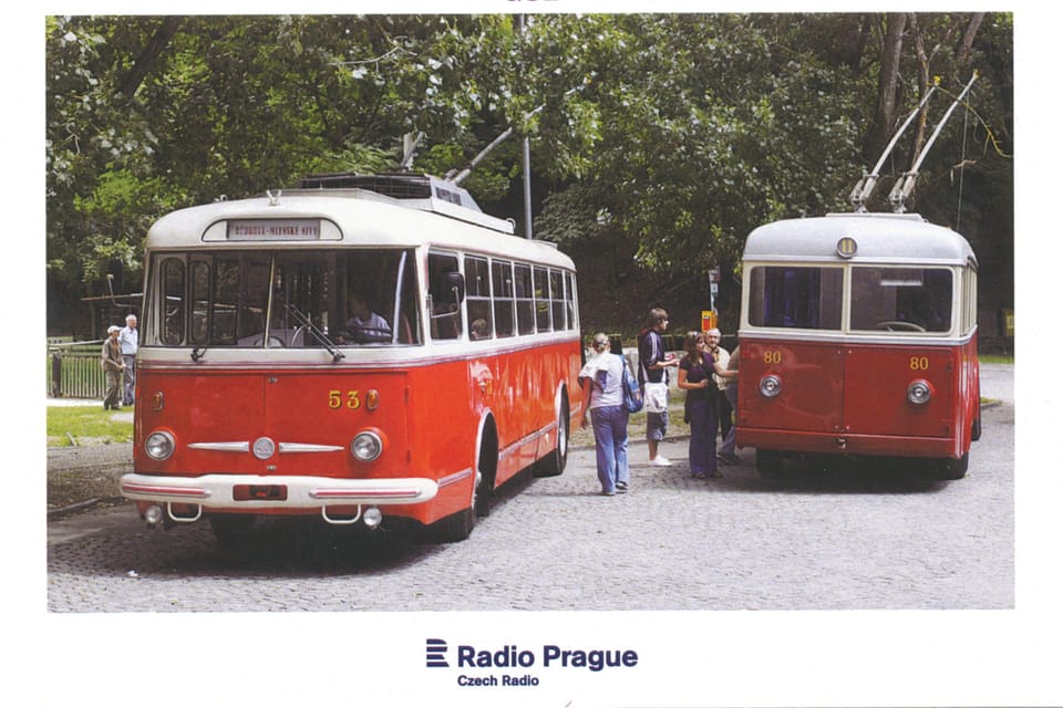 Le trolleybus (FBW Oerlikon) Škoda Tr, 1960e | Photo: Marián Peiger, ČTK Le trolleybus (FBW Oerlikon) Škoda Tr, 1960e | Photo: Marián Peiger, ČTK