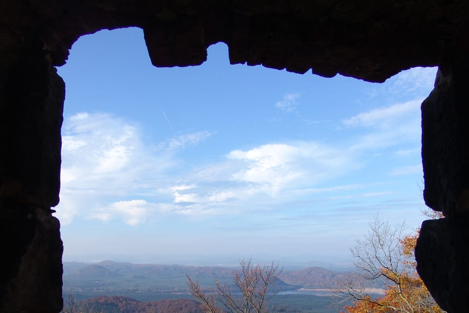 Vue depuis de château fort de Bezděz | Photo: Miloš Turek, Radio Prague International Vue depuis de château fort de Bezděz | Photo: Miloš Turek, Radio Prague International