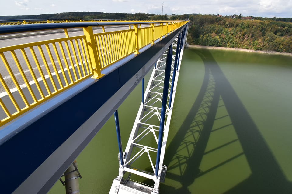 Pont de Žďákov | Photo: Ondřej Tomšů, Radio Prague Int. Pont de Žďákov | Photo: Ondřej Tomšů, Radio Prague Int.