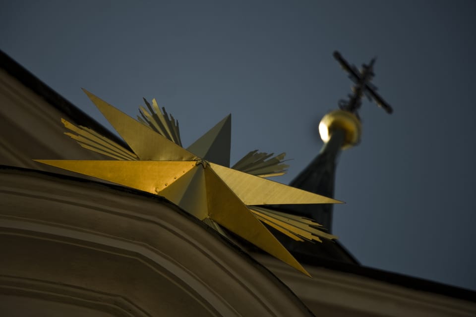 L’église Saint-Jean-Népomucène à Zelená Hora | Photo: Vít Pohanka, ČRo L’église Saint-Jean-Népomucène à Zelená Hora | Photo: Vít Pohanka, ČRo