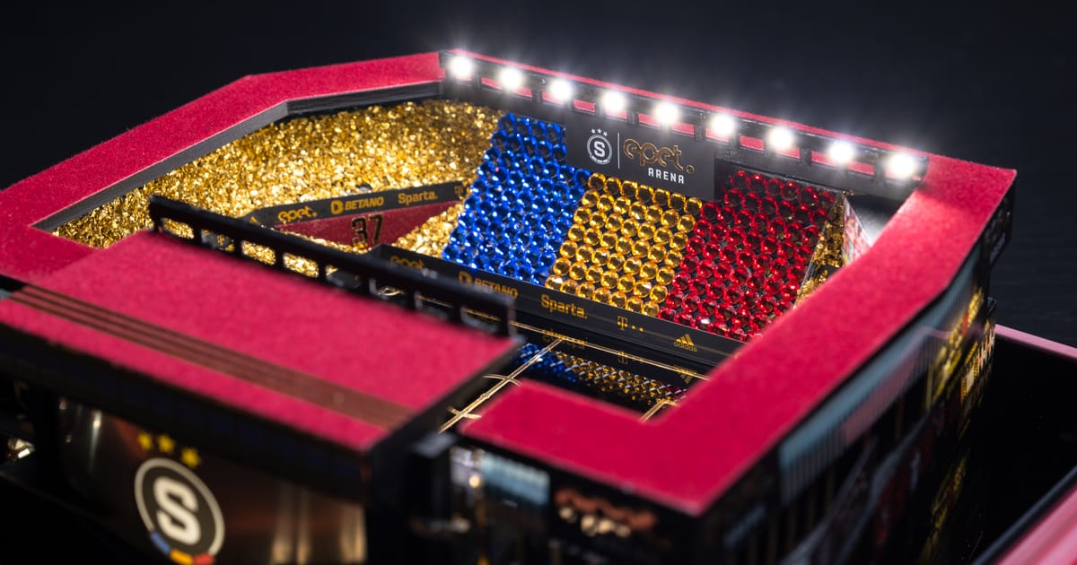 Prague-based Company Tarespa Creates Stunning Football Stadium Models – A Look Inside the Artistic World of Merchandising