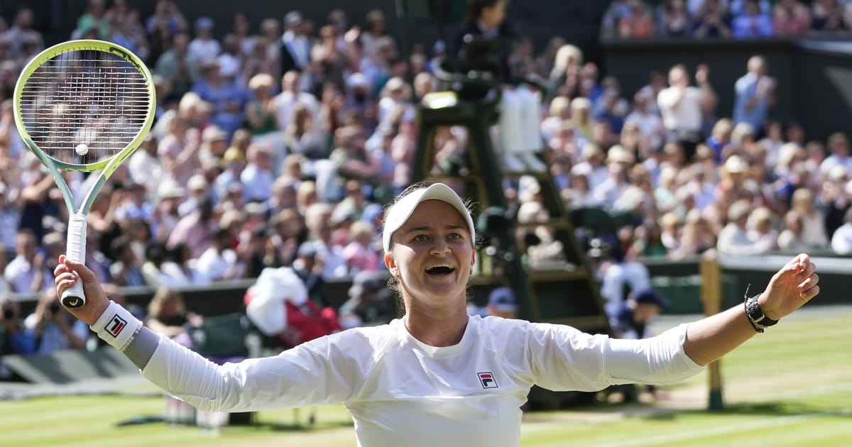 Tennis : Barbora Krejčíková remporte le tournoi de Wimbledon ! | Radio ...