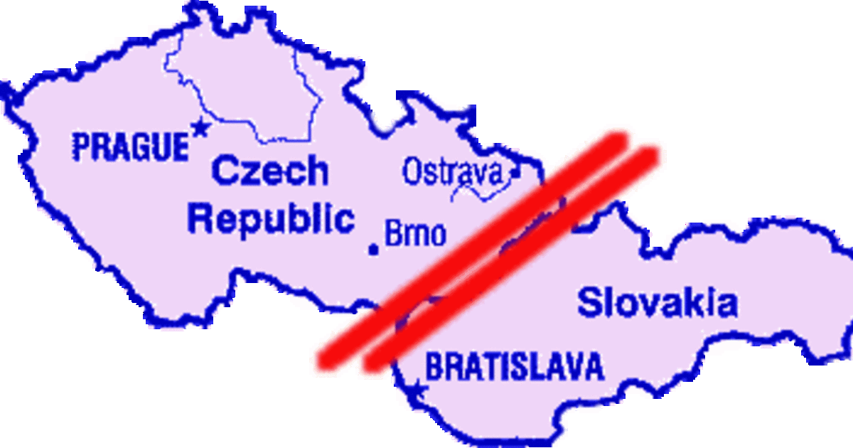 Il Y A Dix Ans, La Partition De La Tchécoslovaquie | Radio Prague ...