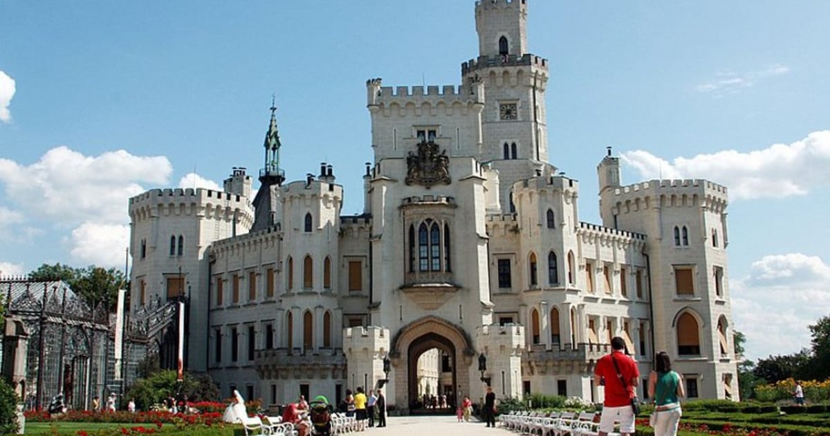 La princesse et son château : Châteaux : Château de Hluboka nad